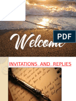 Invitation and Reply E Cont PPT 24 25