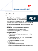 MODULE 2 IoT Domain-Specific IoTs