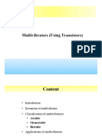 BJT Based Multivibrators