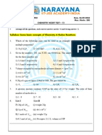 26-09-2024 SR Iit Star Model A&apex Chemistry Ncert Test-13 QP