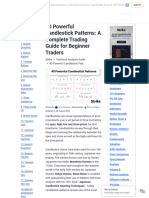 40 Powerful Candlestick Patterns - Trading Guide For Beginners