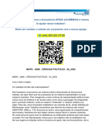 Olá, Estudante! Somos A Consultoria APOIO ACADÊMICO e Iremos Te Ajudar Nesse Trabalho!! Entre em Contato e Solicite Um Orçamento Com A Nossa Equipe