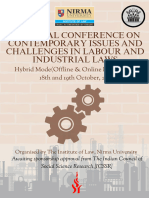 National Labour Law Conference Brochure