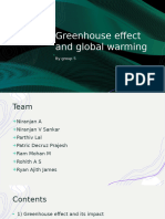 Greenhouse Effect and Global Warming