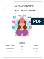 Mental Health Nursing Women and Mental Health