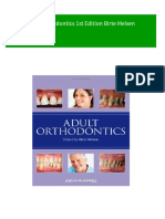 Instant Ebooks Textbook Adult Orthodontics 1st Edition Birte Melsen Download All Chapters