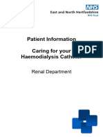 Caring For Your Haemodialysis Catheter v2 07.2019 Web 1