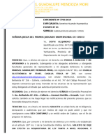 Apersonamiento Judicial Alejandro