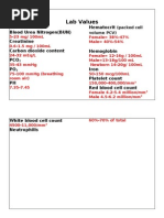 Pharmacology - Drug Cards (Index Cards)