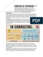 10 Correctos de Enfermería