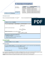 FICHE - Dynamique Et Énergétique