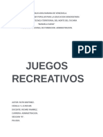 Trabajo Recreativo