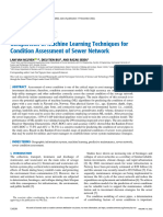 Comparison of Machine Learning Techniques For Condition Assessment of Sewer Network