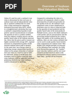 MVI (19-2) Overview of Soybean Meal Valuation Methods