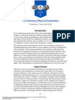 ch5. The Pulmonary Physical Examination