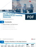 WLAN V200R022C10SPC100 Version Introduction