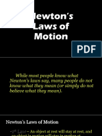 Newtons Laws of Motion