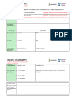 Formato para El Diseño de Proyectos COMUNITARIO - ART - CUL - DEP