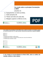 15 - (IB) - Exercícios de Fixação - Word e Normas ABNT