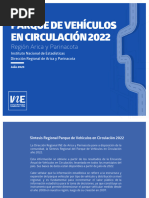 Parque de Vehículos en Circulación 2022