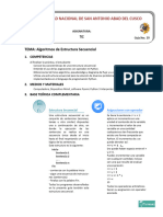 10 Algoritmos de Estructura Secuencial