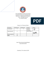 Ensayo Estrategia Gerencial