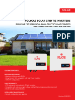 Solar Grid Tie Inverter 2kw 6kw