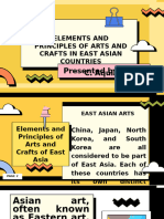 GRADE 8 QUARTER 2 MODULE 1: Arts and Crafts of East Asian