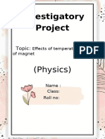 Physics Project