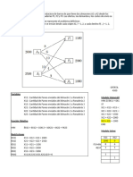 Programación Lineal Transporte