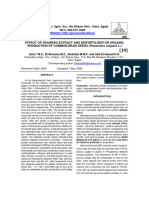 Effect of Seaweed Extract and Biofertili