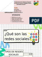 Diapositivas de Resdes Sociales Grupo 4 Mediatica