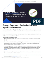 Scrapy Beginners Series Part 4 - User Agents and Proxies - ScrapeOps