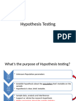 10 Hypothesis Testing