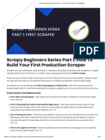 Scrapy Beginners Series Part 1 - First Scrapy Spider - ScrapeOps