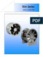 TDA Series - Axial Flow Fan - Product Catalogue