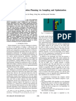 Efficient Robot Motion Planning Via Sampling and Optimization