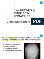 Pediatrics LRR by Dr. Meenakshi Bothra