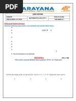 Class-Xii Centum Mathematics 05-10-2024 QP Wt-1