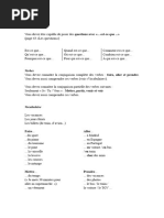 Résumé Séquences 1, 2 Et 3 + Quantités - A 1.2