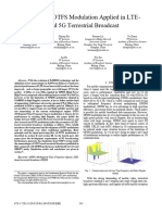 Research On OTFS Modulation Applied in LTE-based 5G Terrestrial Broadcast