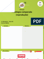 Fisiologia Comparada Reprodução