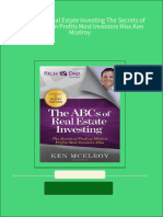 The ABCs of Real Estate Investing The Secrets of Finding Hidden Profits Most Investors Miss Ken Mcelroy 2024 Scribd Download