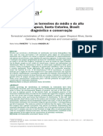 Vertebrados Terrestres Do Médio e Alto Rio Chapecó - Diagnóstico e Conservação