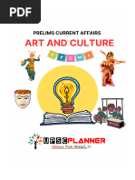 Art and Culture Prelims Ca by Upsc Planner