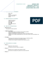 Gestion de La Luxation de l'ATM - AT