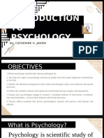 Introduction To Psychology