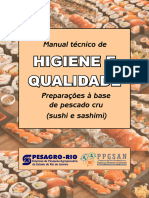 Manual Tecnico de Higiene e Qualidade Preparacoes A Base de Pescado Cru Sushi e Sashimi 1