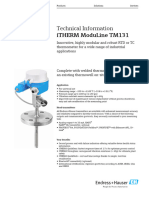 TM131 - Temperature Transmitter Data Sheet