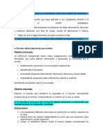 Casillas de Evaluación - Cinthia - Generalista - 2do Básica